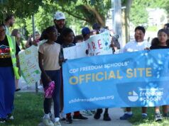 MMSD Freedom Schools march for National Day of Social Action
