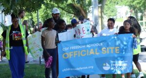 MMSD Freedom Schools march for National Day of Social Action