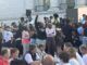 In response to police shooting, protesters shut down Concerts on the Square