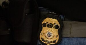ICE officers warned a New York man after he sent a critical email to the agency’s chief. Now he’s suing