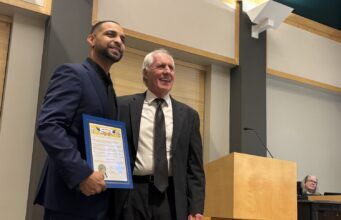 Local podcaster Dee Star makes history, literally