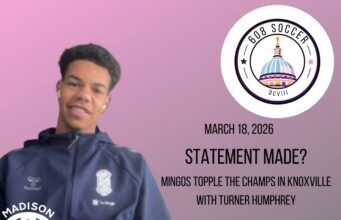 608 Soccer Show: Statement Made? Mingos topple the champs in Knoxville
