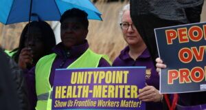 Negotiations stall between Unity Point-Meriter Hospital and its service and support staff