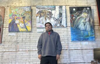 Quichua artist Julio Cachiguango brings the Andes to Art House 360 with monthlong residency