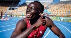 Teen sprint sensation Gout Gout just eclipsed one of Usain Bolt’s records. The Jamaican icon has this advice for him.