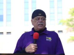 Meriter service and support staff host rally featuring gubernatorial candidates as bargaining talks remain at a stalemate