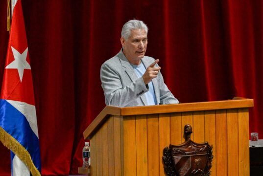 Cuba’s president warns of ‘bloodbath’ if US takes military action