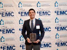 AMWA honors Dr. Manny Teodoro with Donald R. Boyd Award for transformative work in drinking water field