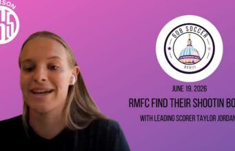 608 Soccer Show: RMFC found their shootin’ boots! With leading scorer Taylor Jordan