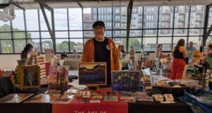 Christopher Sweet’s Blue Bear Studio represents Ho-Chunk culture at Madison Public Market and beyond Image