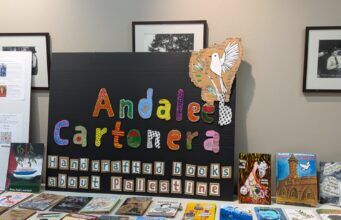 “Art carries the message.” Andeleeb Cartonera invites community to create books, amplify Palestinian voices