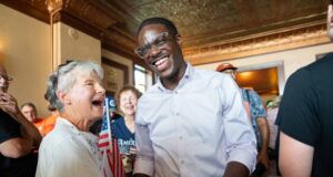 David Crowley wins Democratic primary for Wisconsin governor over progressive Francesca Hong