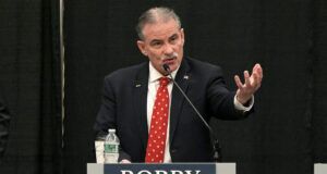 Republican nominee for Maine governor says he wants ICE agents at polling places in the state