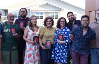 Poets from the new anthology book “En El Cinturón Del Viento” share readings of their work