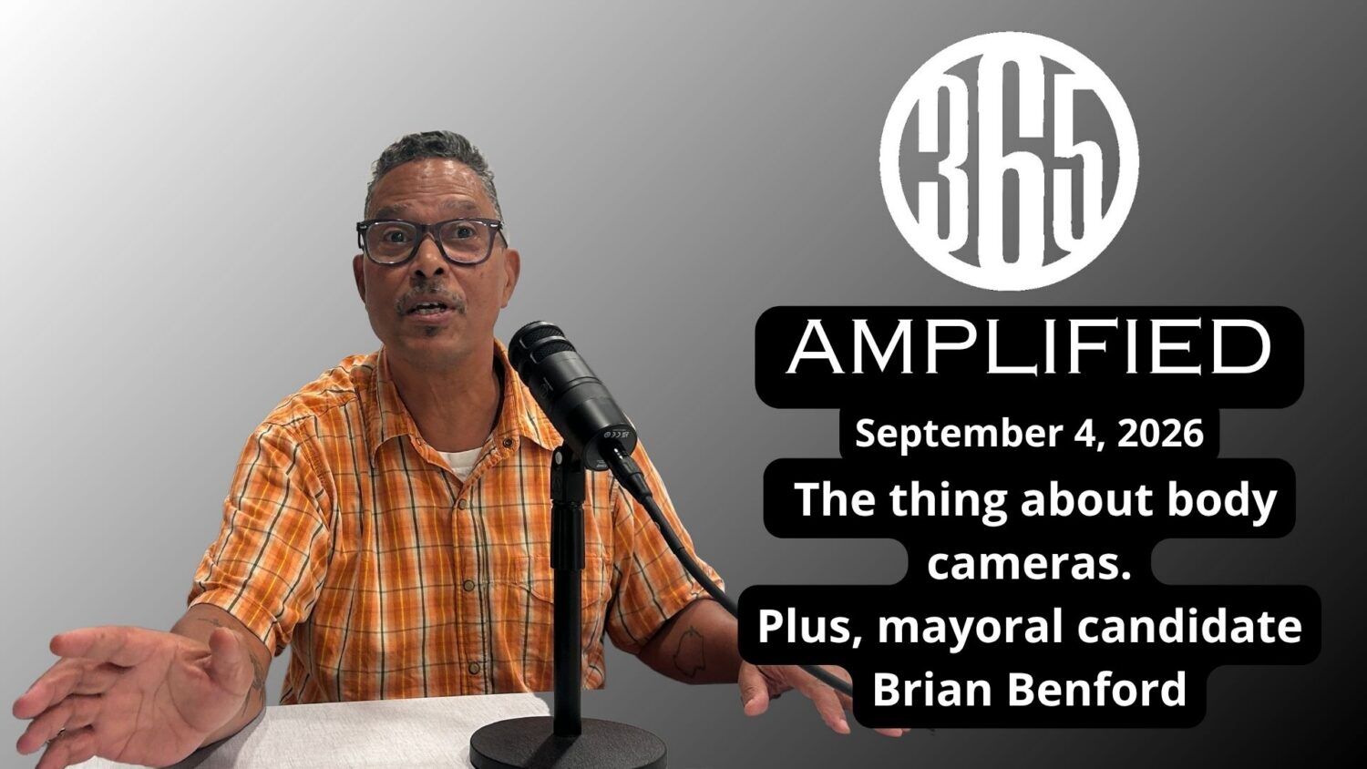 365 Amplified: The thing about body cameras