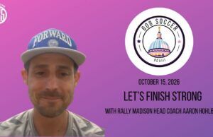 608 Soccer: Let’s Finish Strong! With Rally Madison Head Coach Aaron Hohlbein