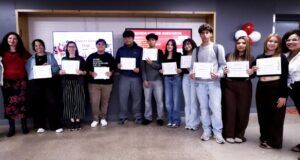 Madison La Follette students unveil mural celebrating Latin American identity