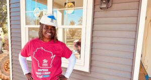 International exchange alumni help build homes for two Madison families