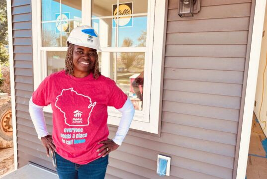 International exchange alumni help build homes for two Madison families