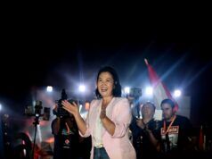 She was a first lady at 19. Now she’s one step closer to winning Peru’s presidency