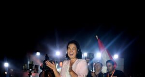 She was a first lady at 19. Now she’s one step closer to winning Peru’s presidency